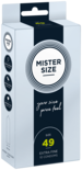 MISTER SIZE 49 (10 préservatifs)
