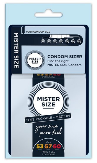 Mister Size Size-Kit Medium avec Condom Sizer